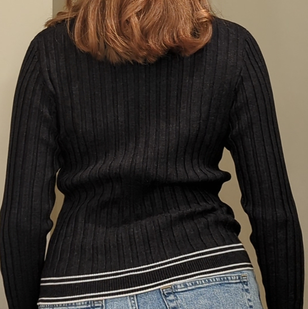 Long sleeve Ribbed Sweater - Picture 5 of 5